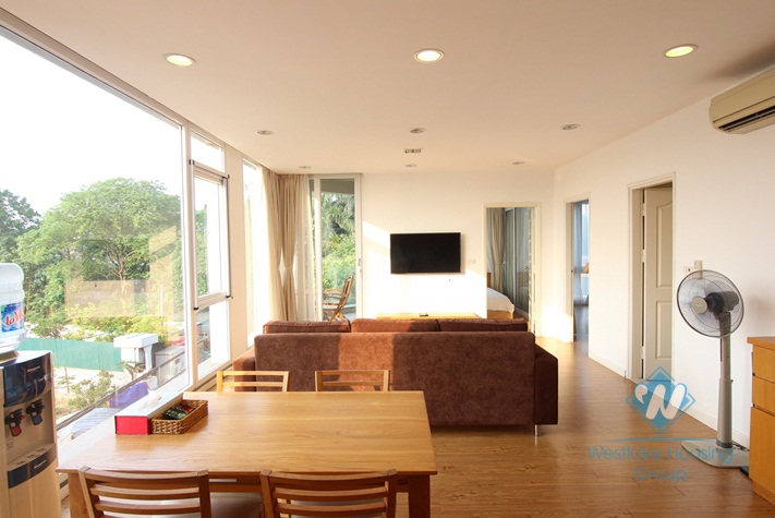 Lake view apartment for rent in Dang Thai Mai, Tay Ho, Ha Noi