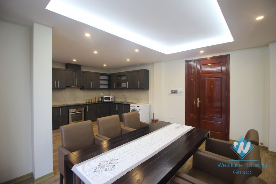 Nice apartment with modern design for rent in Tay Ho area 