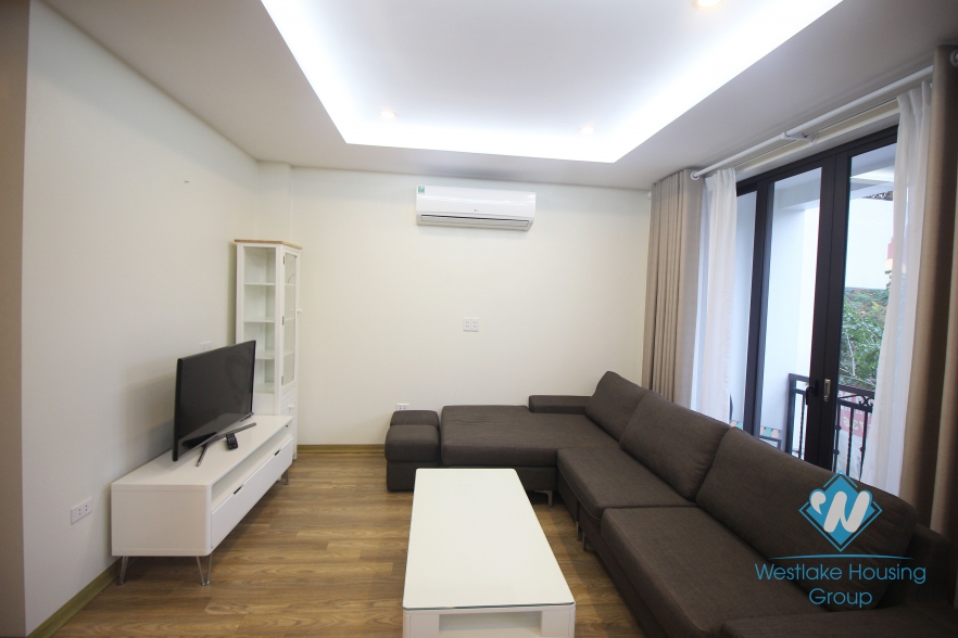 Nice apartment with modern design for rent in Tay Ho area 