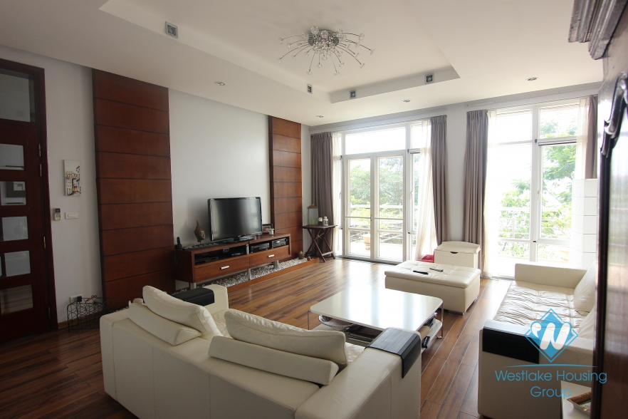 Modern house for rent in To Ngoc Van st, Tay Ho, Hanoi