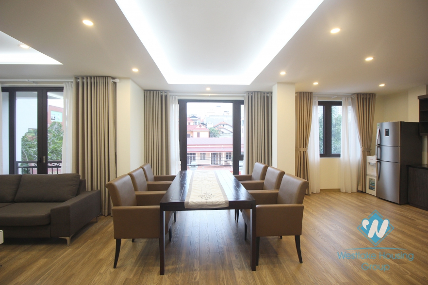 Nice apartment with modern design for rent in Tay Ho area 
