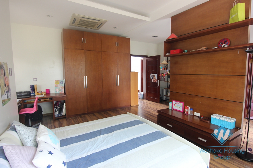 Modern house for rent in To Ngoc Van st, Tay Ho, Hanoi
