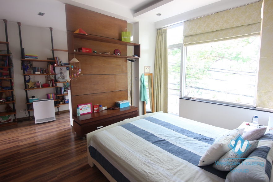 Modern house for rent in To Ngoc Van st, Tay Ho, Hanoi