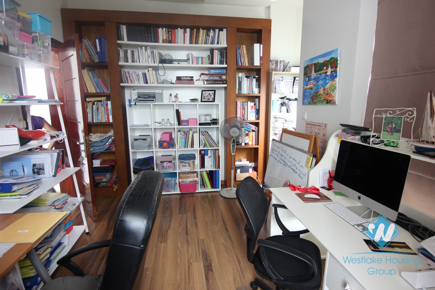 Modern house for rent in To Ngoc Van st, Tay Ho, Hanoi