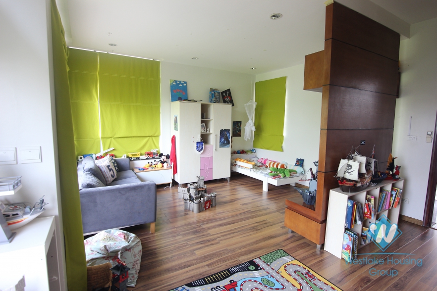 Modern house for rent in To Ngoc Van st, Tay Ho, Hanoi