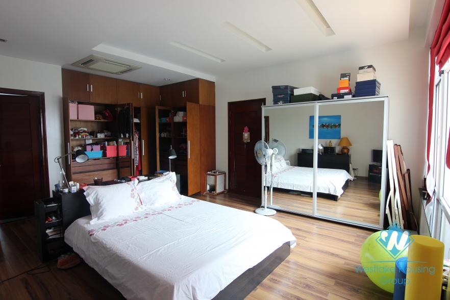 Modern house for rent in To Ngoc Van st, Tay Ho, Hanoi