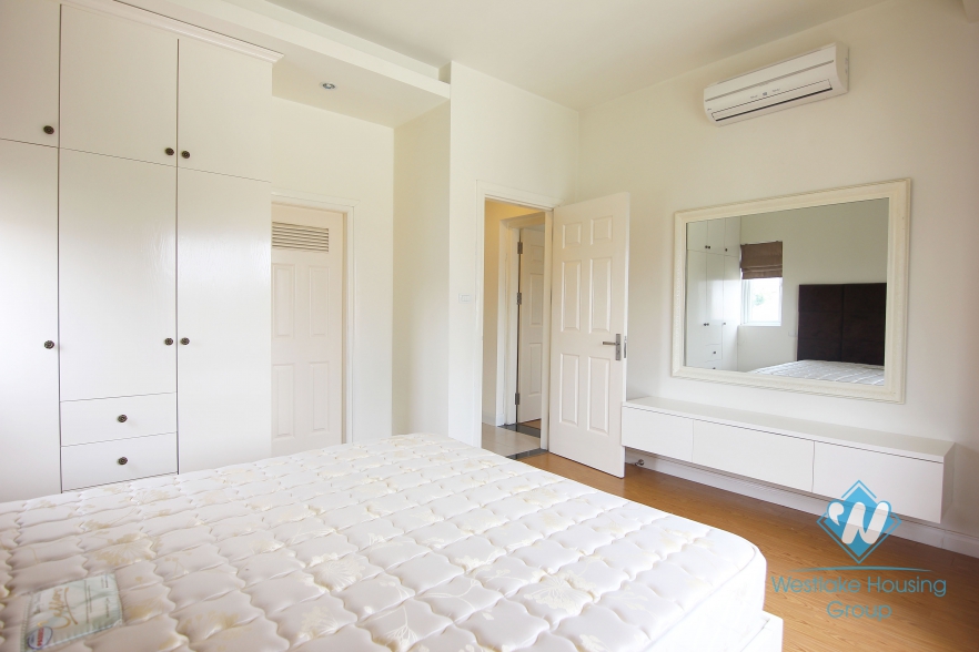 Good condition and furnished apartment for rent in Tay Ho, Hanoi