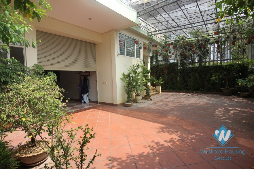 Modern house for rent in To Ngoc Van st, Tay Ho, Hanoi