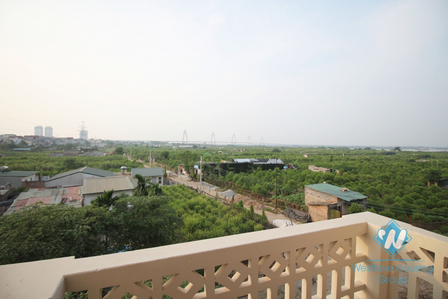 Big house for rent in Au Co street, Tay Ho, Ha Noi