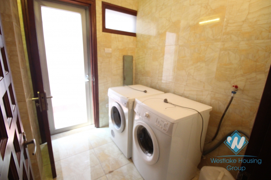 Beautiful house with 4 bedrooms for rent in Quang an ward, Tay Ho district