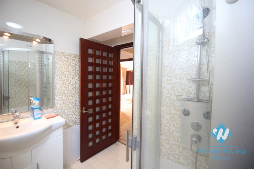 Beautiful house with 4 bedrooms for rent in Quang an ward, Tay Ho district