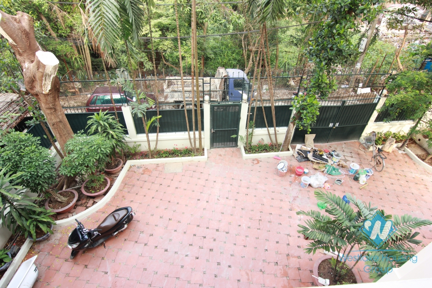 A wonderful french style villa for rent with 4 bedroom in Tay Ho, Hanoi