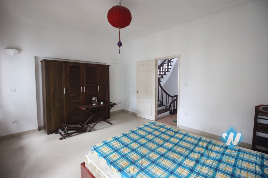 Charming house for rent in Au Co Street, Tay Ho, Hanoi, Quiet location