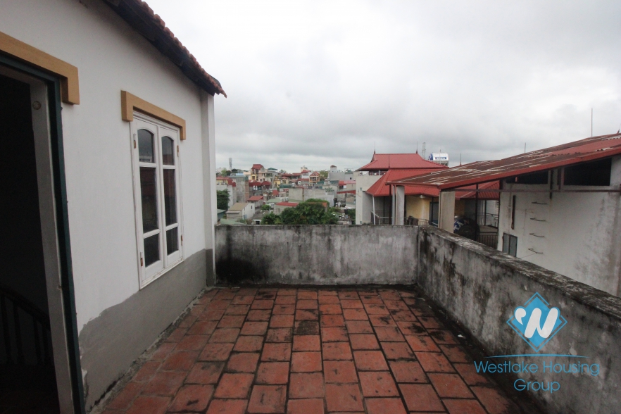 Charming house for rent in Au Co Street, Tay Ho, Hanoi, Quiet location