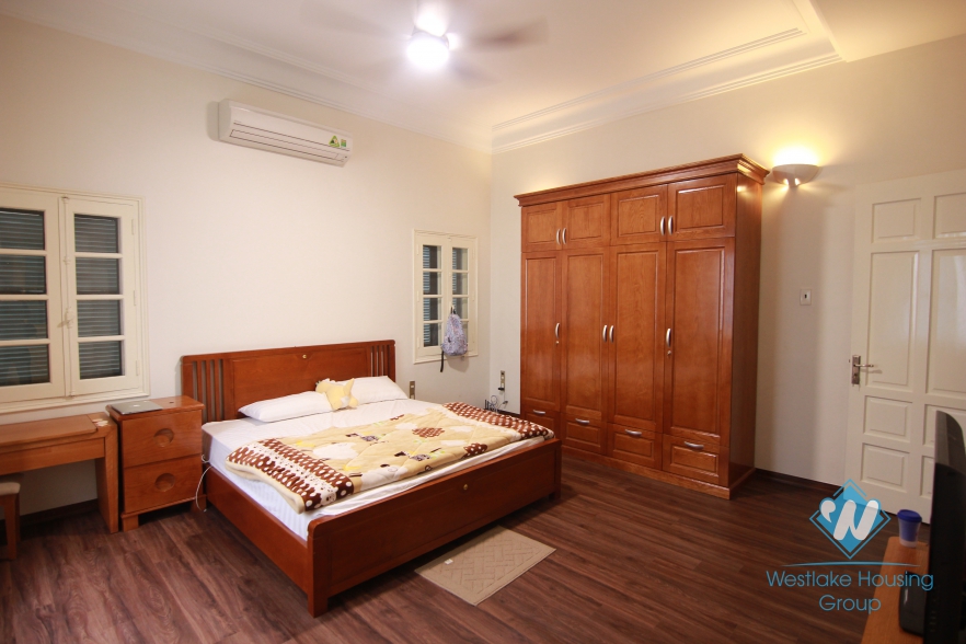 Gorgeous stand alone villa for rent with 250 sqm yard and garden, Tay Ho, Hanoi