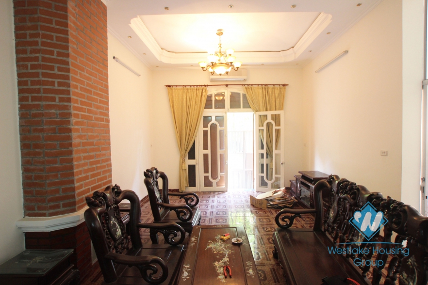 Yellow house for rent in To ngoc van, Tay Ho, Ha Noi
