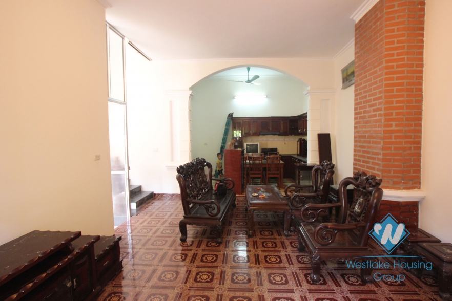 Yellow house for rent in To ngoc van, Tay Ho, Ha Noi