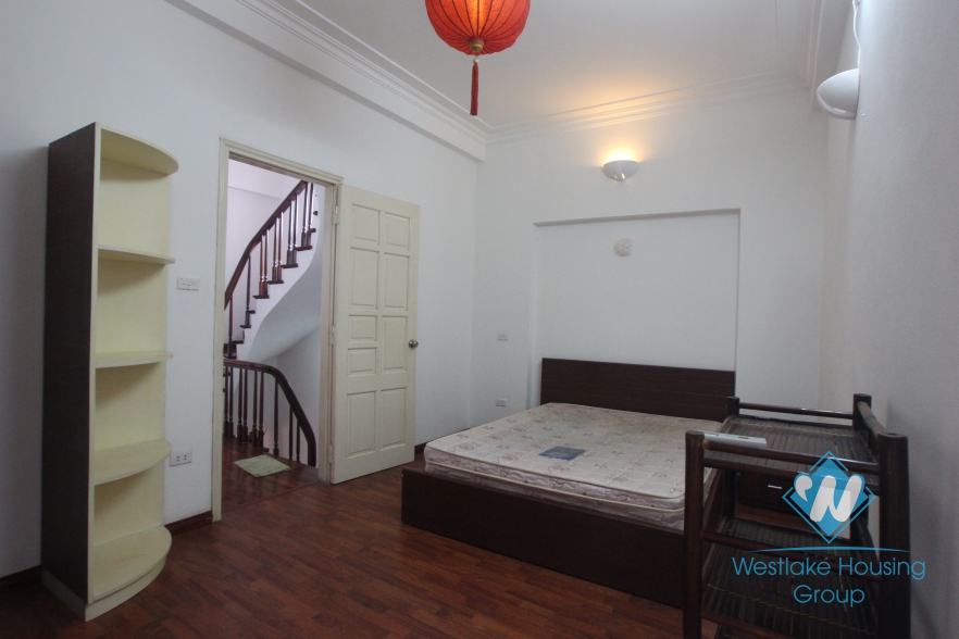 Charming house for rent in Au Co Street, Tay Ho, Hanoi, Quiet location