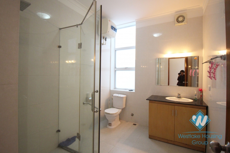 Very bright house with 4 bedrooms for lease in Tay Ho area