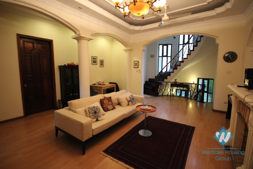 Charming house for rent in a quiet alley in Tay Ho, Hanoi