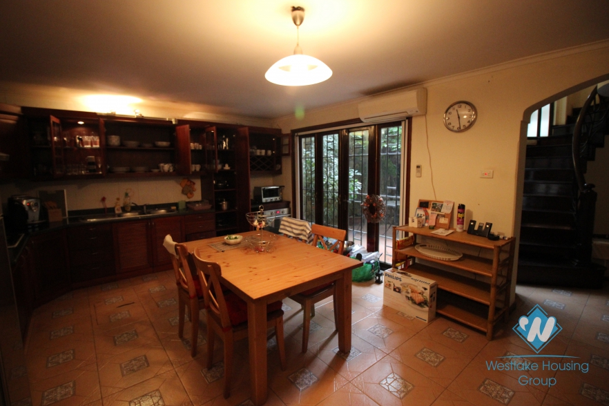 Charming house for rent in a quiet alley in Tay Ho, Hanoi