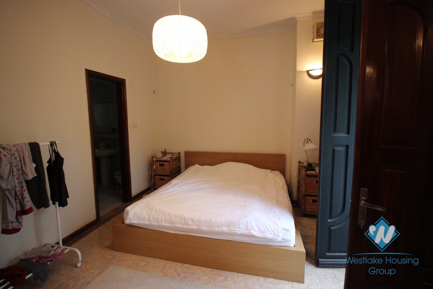 Charming house for rent in a quiet alley in Tay Ho, Hanoi