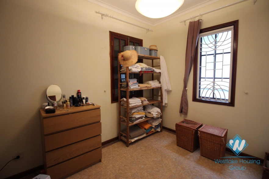 Charming house for rent in a quiet alley in Tay Ho, Hanoi