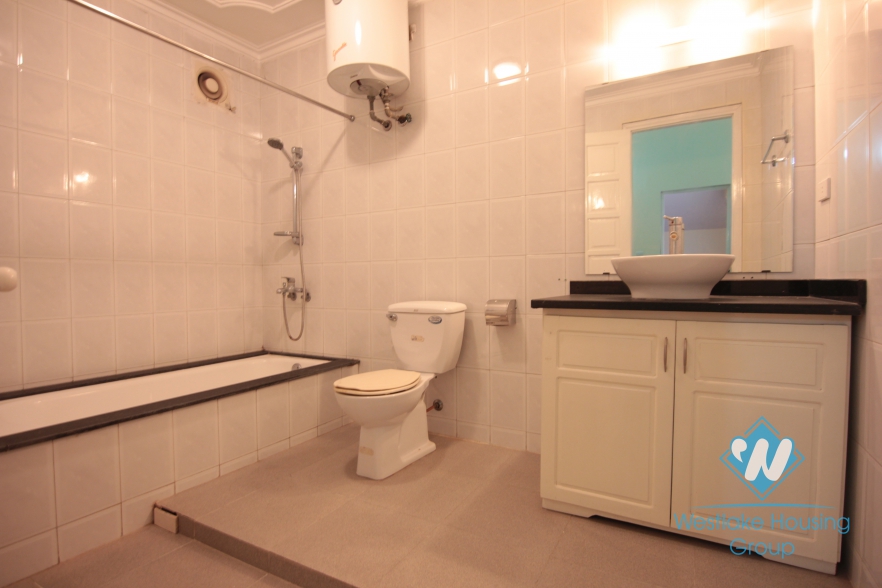 Lovely house with large court yard to rent in To Ngoc Van, Tay Ho