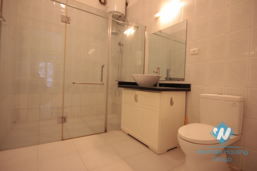 Lovely house with large court yard to rent in To Ngoc Van, Tay Ho