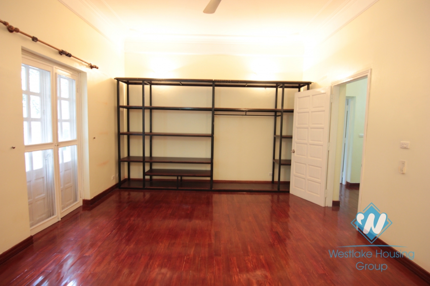 Lovely house with large court yard to rent in To Ngoc Van, Tay Ho