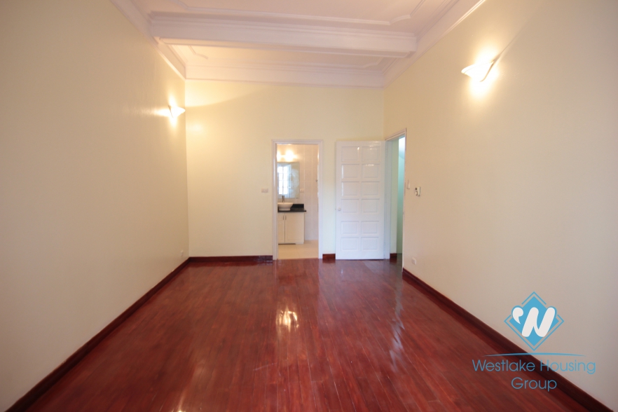 Lovely house with large court yard to rent in To Ngoc Van, Tay Ho