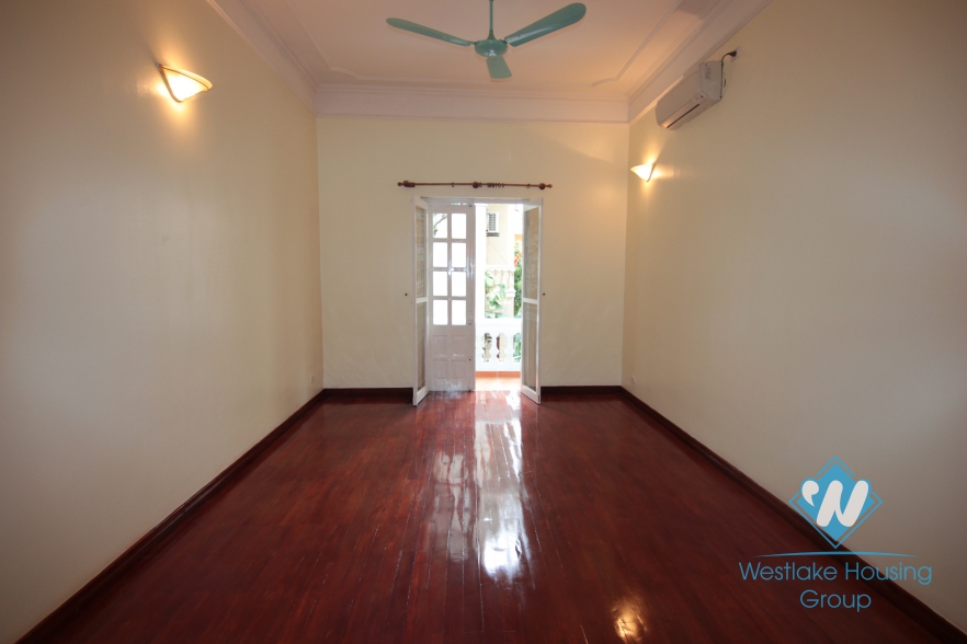 Lovely house with large court yard to rent in To Ngoc Van, Tay Ho