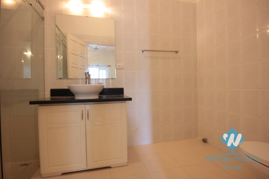 Lovely house with large court yard to rent in To Ngoc Van, Tay Ho