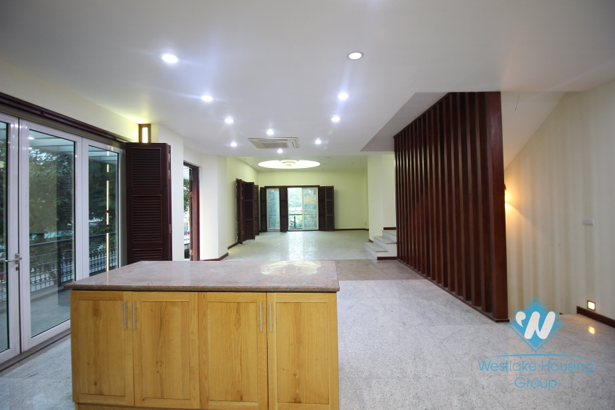 Charming villa with indoor swimming pool for rent in Tay Ho, Hanoi