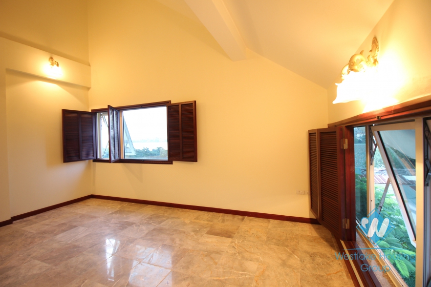 Charming villa with indoor swimming pool for rent in Tay Ho, Hanoi