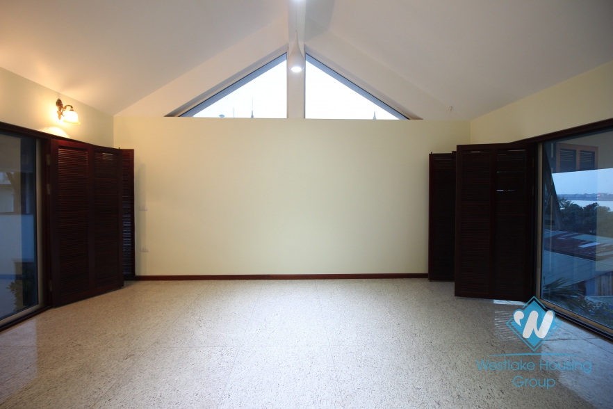 Charming villa with indoor swimming pool for rent in Tay Ho, Hanoi