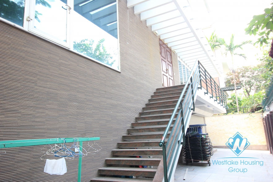 Charming villa with indoor swimming pool for rent in Tay Ho, Hanoi