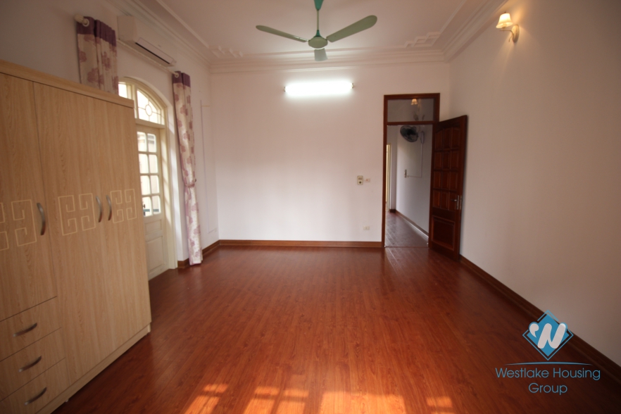 House with large yard and balconies for rent on To Ngoc Van, Tay Ho, Hanoi