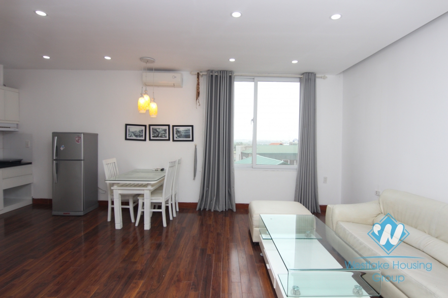 Modern apartment rental with beautiful lake view terrace in Tay Ho, Hanoi