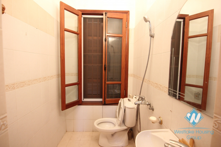 Large garden house available for rent on Au Co street, Tay Ho, Hanoi- unfurnsihed.