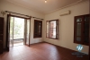 Large garden house available for rent on Au Co street, Tay Ho, Hanoi- unfurnsihed.