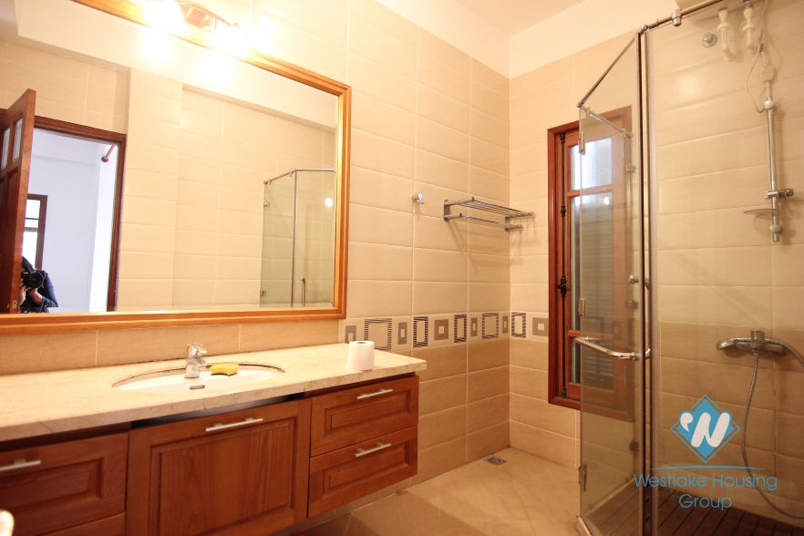Large garden house available for rent on Au Co street, Tay Ho, Hanoi- unfurnsihed.