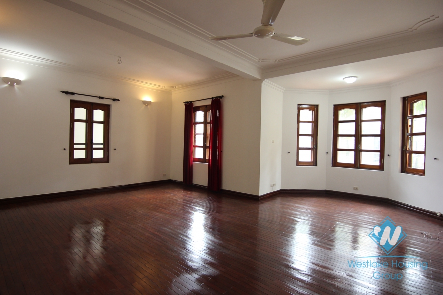 French villa to rent in a peaceful neighborhood of To Ngoc Van, Tay Ho