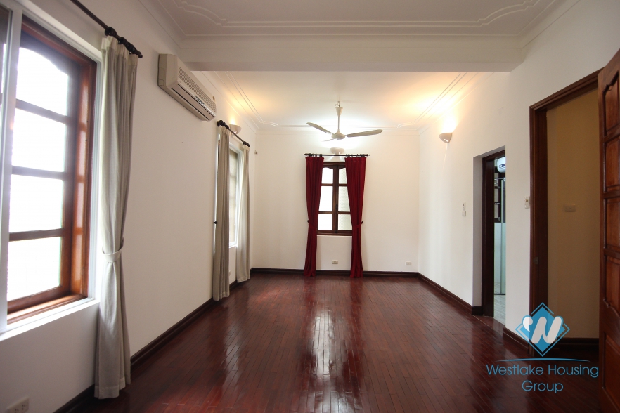 French villa to rent in a peaceful neighborhood of To Ngoc Van, Tay Ho