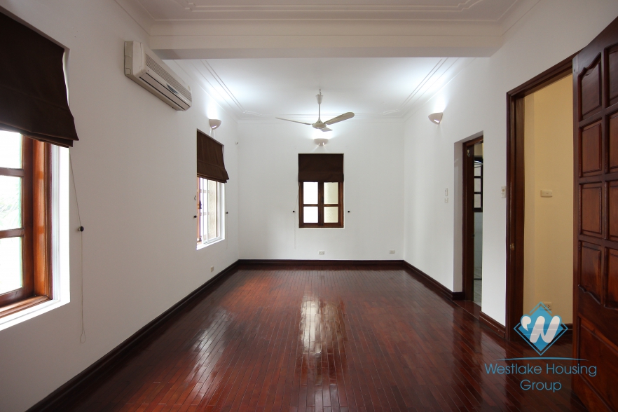French villa to rent in a peaceful neighborhood of To Ngoc Van, Tay Ho
