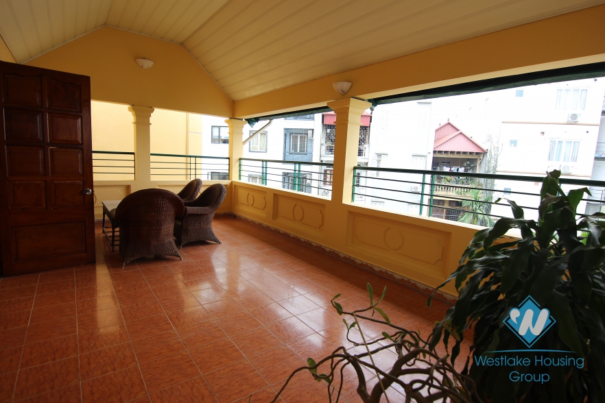 French villa to rent in a peaceful neighborhood of To Ngoc Van, Tay Ho