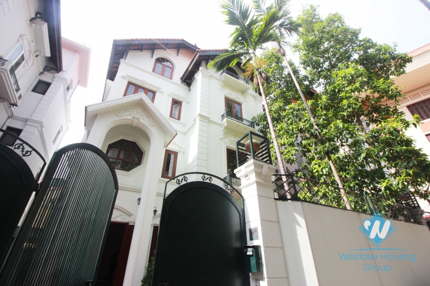 Charming house in a quiet location with lake view for rent in Westlake Tay Ho, Hanoi, Vietnam