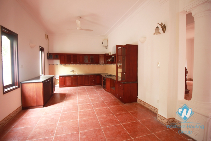 Charming house in a quiet location with lake view for rent in Westlake Tay Ho, Hanoi, Vietnam