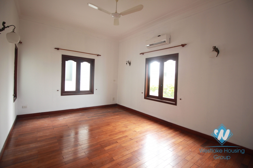 Charming house in a quiet location with lake view for rent in Westlake Tay Ho, Hanoi, Vietnam
