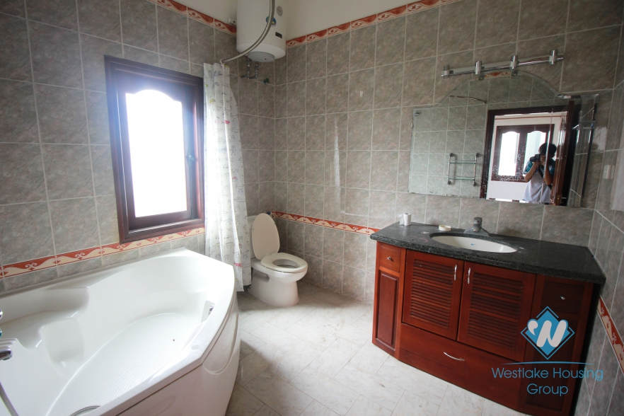 Charming house in a quiet location with lake view for rent in Westlake Tay Ho, Hanoi, Vietnam